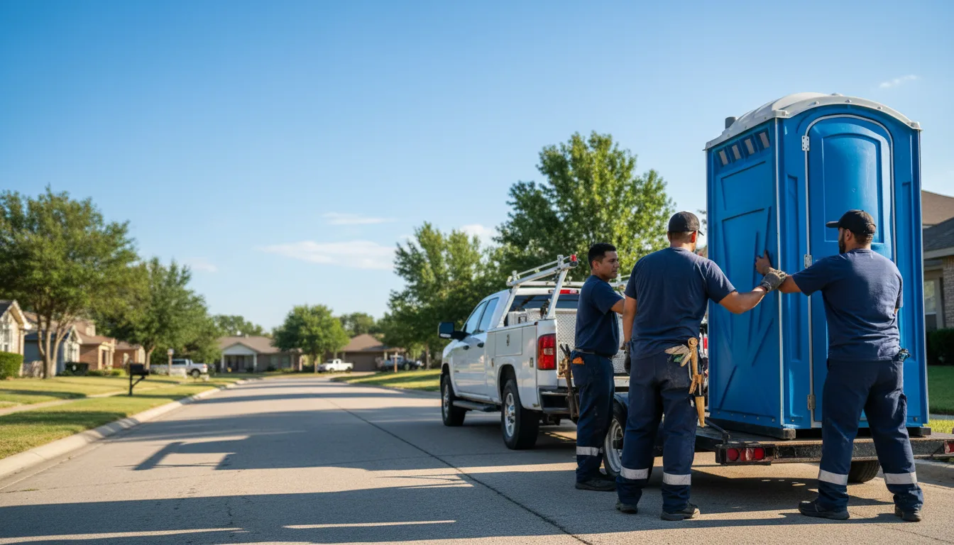 Portable Toilet Rental in Prue, OK near me